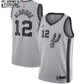 Camiseta Niños NBA San Antonio Spurs LaMarcus Aldridge 12 2020-21 Nike Statement Edition Swingman
